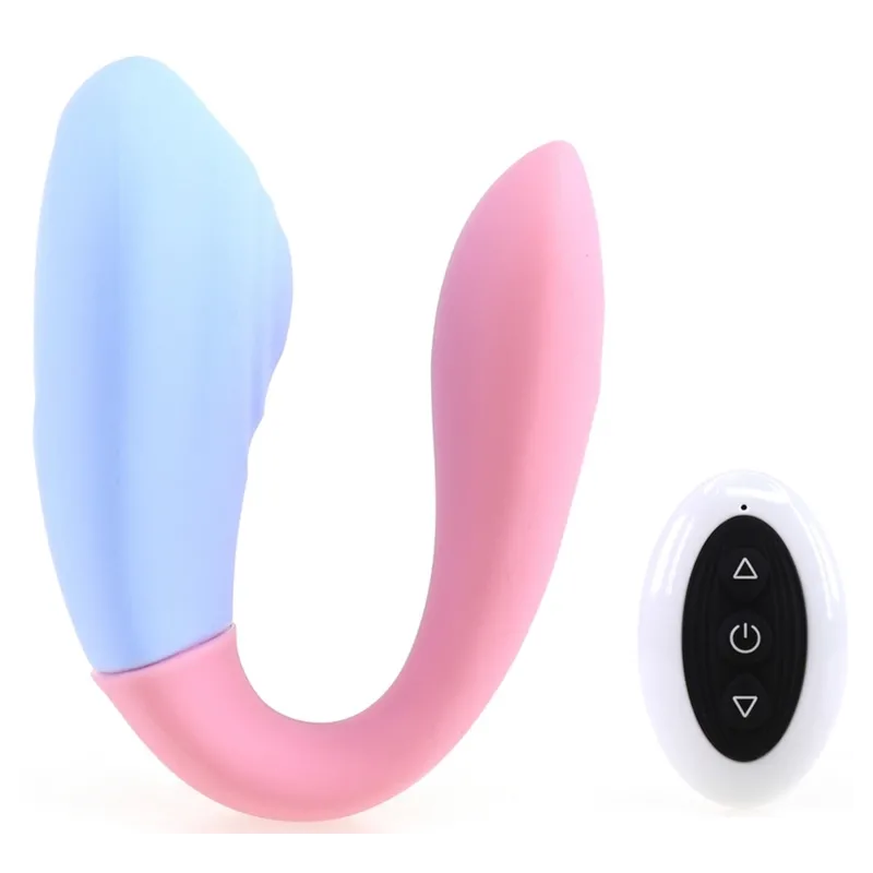 Generique Double stimulateur Well Up Bleu-Rose